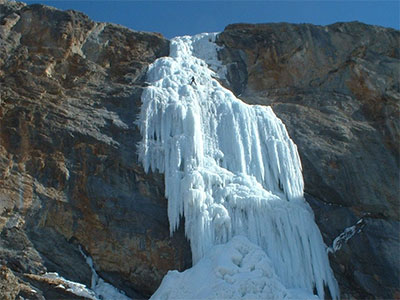 Stage cascade de glace