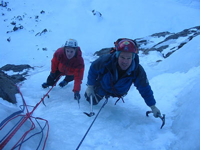 Cascade de glace - demi journée