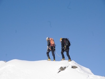 Alpinisme initiation, pic de la Grave 3667m. 1j
