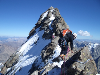 Alpinisme perfectionnement, traversée de la Meije 3983m,  2j