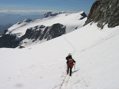 Alpinisme initiation, Dômes de Monêtier 3478m, 2 j