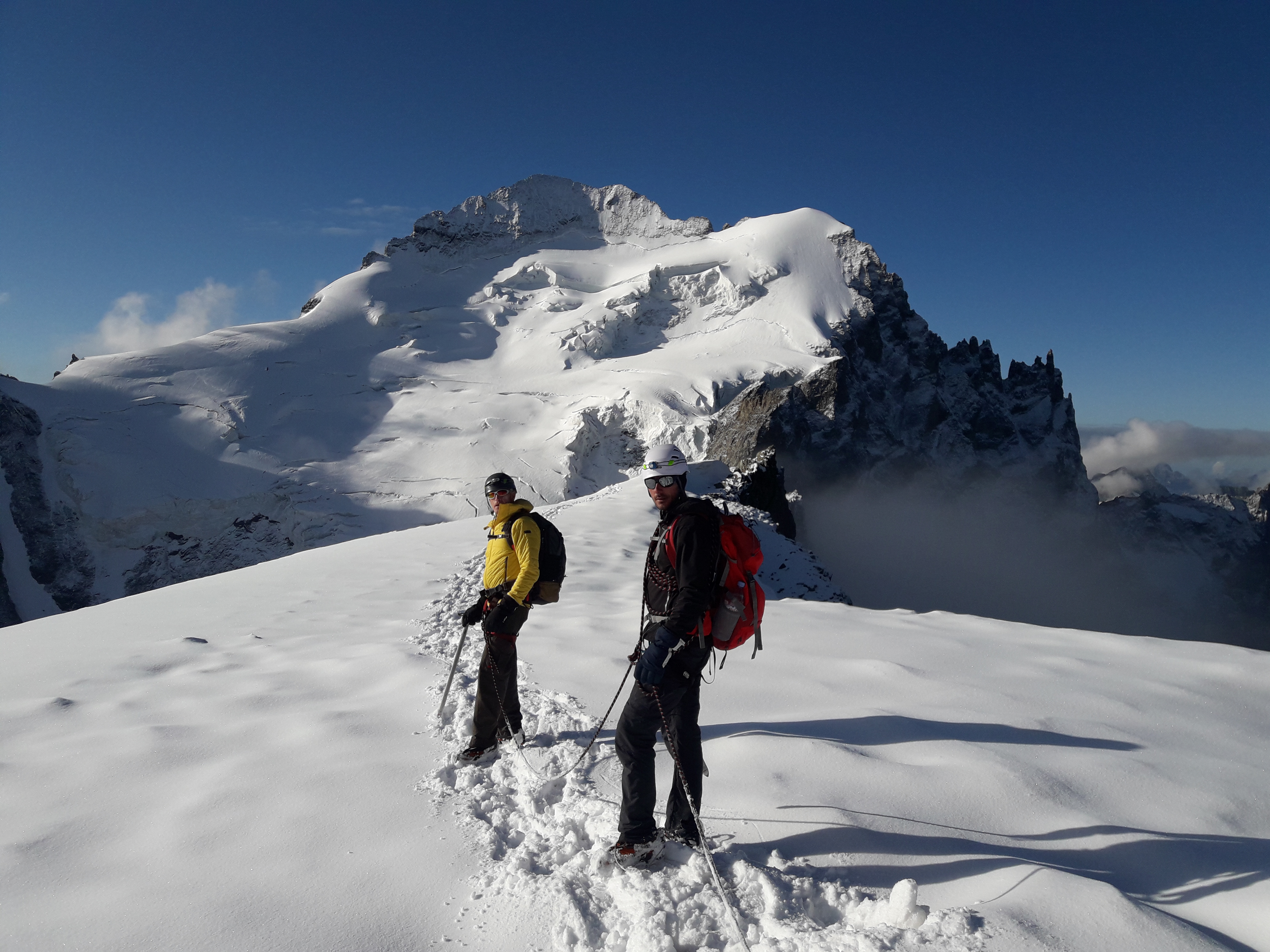 Alpinisme initiation, Roche Faurio, 2j